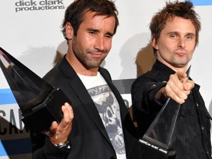 Die Jungs von "Muse" wurden zur beliebtesten Rockband gekürt