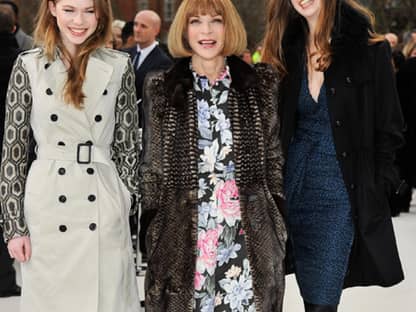 Ellie mit ihrer Mutter, US Vogue-Chefredakteurin Anna Wintour