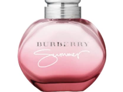 Fruchtig: Rote Johannisbeere, Litschi und Rose "Burberry Summer 
for Women" von Burberry, EdT, 50 ml ca. 38 Euro, limitiert 