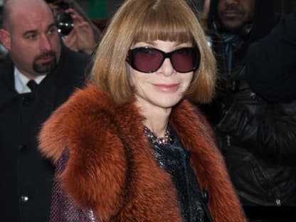 Keine Modewoche ohne sie: US-Vogue-Chefin Anna Wintour