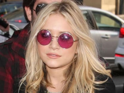 Wie immer im Hippie-Look unterwegs: Mary-Kate Olsen