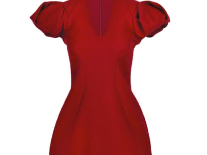 Sehr feminin, sehr chic! Kleid von Cos, ca. 130 Euro