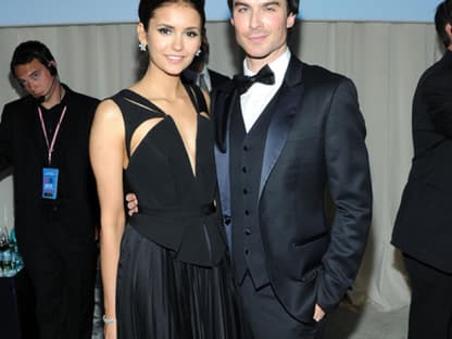 Nina Dobrev mit ihrem Freund Ian Somerhalder