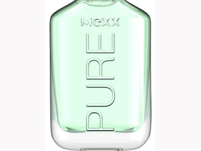 3. âMexx Pure Man", das Pendant zum femininen Duft setzt sich zusammen aus der Kopfnote Pfeffer, Herznote grüne Tomaten und Basisnote Moos. Von Mexx, EdT 50 ml ca. 25 Euro