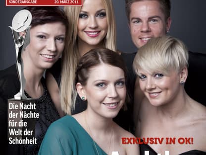 Einmal im Leben das Cover der OK!   zieren! Für die Gäste des „German Hairdressing Award 2012“ wurde dieses   Traum Wirklichkeit. Jeder Gast des Gala-Abends konnte an einem  persönlichen  OK! Fotoshooting teilnehmen - und die tollen Ergebnisse  sehen  Sie hier! Viel Spaß beim Durchklicken!﻿