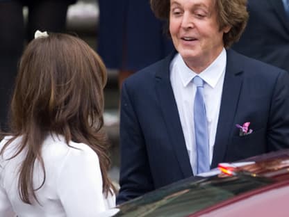 Für Paul McCartney ist es bereits die dritte Hochzeit