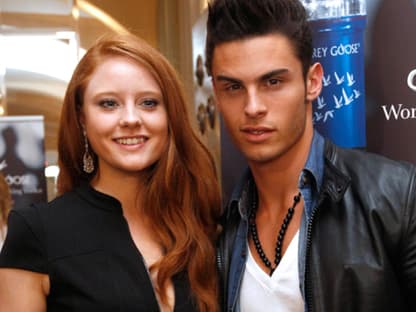 Barbara Meier feierte mit Baptiste Giabiconi