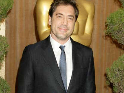 Hat gut zu lachen: Stolzer Neu-Papa Javier Bardem strahlte über das ganze Gesicht