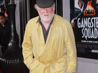 Im Schlabberlook mit Bademantel: Hollywood-Legende Nick Nolte