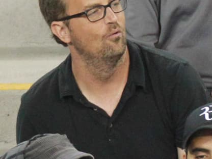 Matthew Perry scheint auch ein Tennis-Fan zu sein