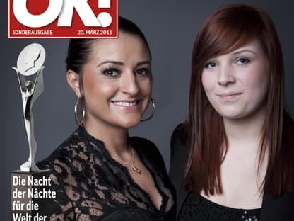 Einmal im Leben das Cover der OK!   zieren! Für die Gäste des „German Hairdressing Award 2012“ wurde dieses   Traum Wirklichkeit. Jeder Gast des Gala-Abends konnte an einem  persönlichen  OK! Fotoshooting teilnehmen - und die tollen Ergebnisse  sehen  Sie hier! Viel Spaß beim Durchklicken!﻿