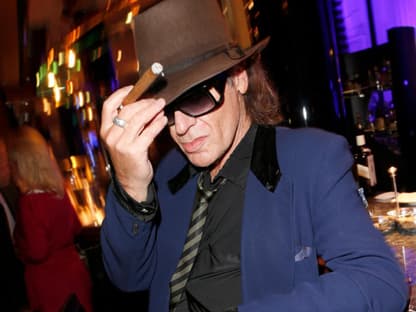 Er durfte natürlich nicht fehlen: Rocker Udo Lindenberg lebt seit Jahren im Hotel Atlantic