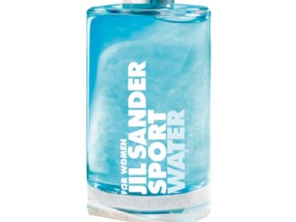 Exotisch: Pfirsichblätter und Yuzu "Sport Water for Women" von Jil Sander, EdT, 50 ml ca. 41 Euro, limitiert 