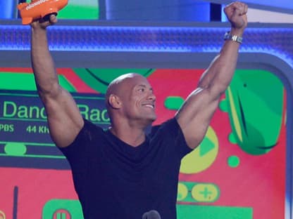 Große Freude auch bei Action-Star Dwayne "The Rock" Johnson 