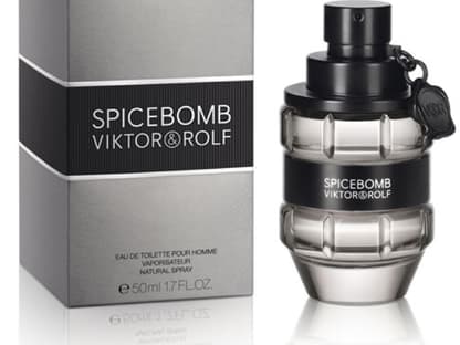 3. „Spicebomb" Unter den "Neuheiten Exklusiv" ist auch dieser Duft dabei, der nach Grapefruit, Chili und Tabak duftet. Von Viktor & Rolf. EdT 50 ml ca. 59 Euro