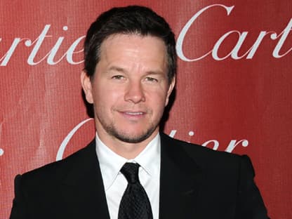 Mark Wahlberg freute sich mit seinen Kollegen ...