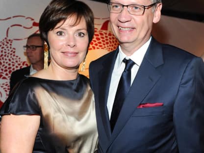 Seltene Partygäste: Günther Jauch und Frau Dorothea