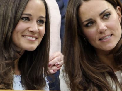 Pippa Middleton mit ihrer Schwester, Herzogin Kate