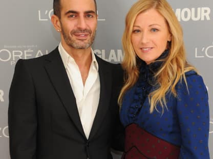 Marc Jacobs mit der Künstlerin Cindy Sherman