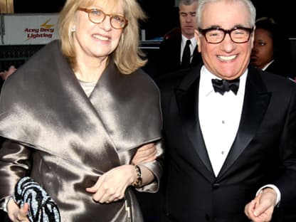 Regisseur Martin Scorsese strahlte in die Kameras. An seiner Seite: Ehefrau Helen Morris