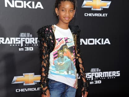 Willow Smith ließ sich die Transfromers 3 Premiere nicht entgehen