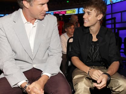 Will Ferrell und Justin Bieber verstanden sich offenbar bestens