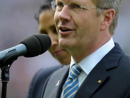 Bundespräsident Christian Wulff hielt die Eröffnungsrede