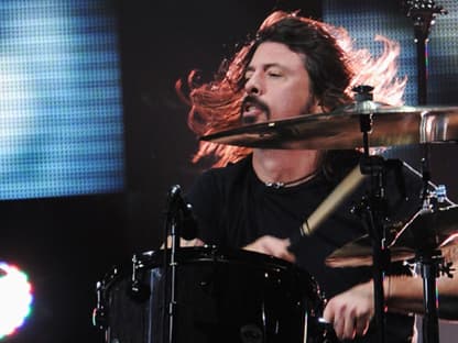 Ex-Nirvana-Mitglied Dave Grohl gesellte sich zu Sir Paul McCartney auf die Bühne