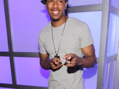 Gut gelaunt: Nick Cannon (Ehemann von Mariah Carey)