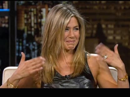 Privat wie nie: Jennifer Aniston weint vor laufenden Kameras, als sie vom Heiratsantrag ihres Verlobten Justin Theroux schwärmt