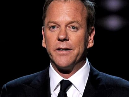 Schauspieler Kiefer Sutherland präsentierte einen Award