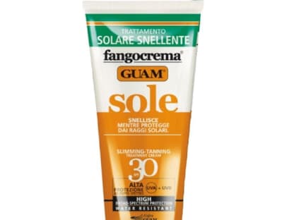 Schützt und strafft "Fangocrema Sole SPF 30" von Guam, 150 ml ca. 30 Euro