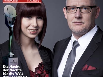 Einmal im Leben das Cover der OK!   zieren! Für die Gäste des „German Hairdressing Award 2012“ wurde dieses   Traum Wirklichkeit. Jeder Gast des Gala-Abends konnte an einem  persönlichen  OK! Fotoshooting teilnehmen - und die tollen Ergebnisse  sehen  Sie hier! Viel Spaß beim Durchklicken!﻿