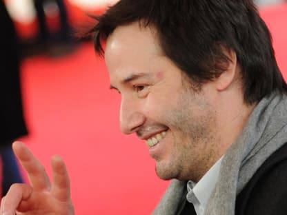 Cool und sympathisch: Keanu Reeves