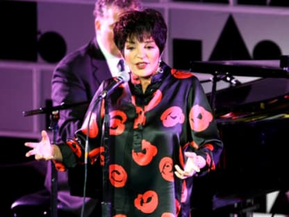 Liza Minnelli war der Haupt-Act des Abends