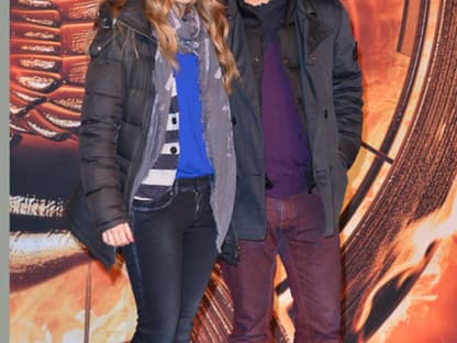 Susan Sideropoulos kam gemeinsam mit ihrem Mann Jacob zur Premiere von´ Tribute von Panem 2 - Catching Fire"´ 