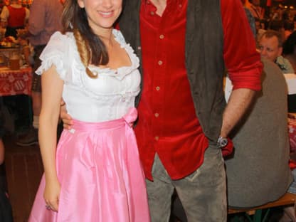 Schauspieler Heiner Lauterbach mit Frau Victoria