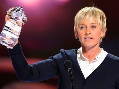 Beliebt bei ihren Fans - die amerikanische Talk-Lady und Comedy-Queen Ellen Degeneres