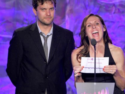 Ebenso wie Schauspieler Joshua Jackson undMolly Shannon