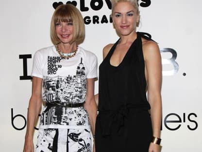 Große Ehre: Gwen Stefani und Vogue-Chefin Anna Wintour