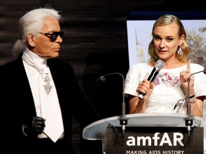 "amfAR Cinema Against AIDS Gala": Diane Krüger hielt eine Rede