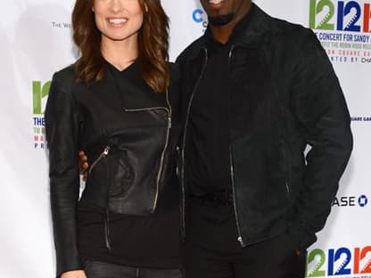 Sean John Combs posierte mit Olivia Wilde