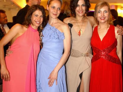 Girls Night: Jana Pallaske, Jeanette Hain, Bettina Zimmermann und Nadja Uhl