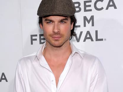 Auch ihr "Vampire Diaries"-Kollege Ian Somerhalder war dabei