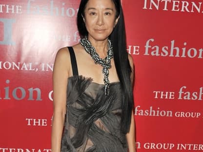 Designerin Vera Wang wollte sich die Fashion-Veranstaltung in NY nicht entgehen lassen