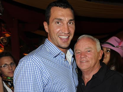 Boxer Wladimir Klitschko und´ Werner Baldessarini