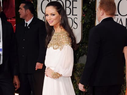 Georgina Chapman in einem Vintagekleid