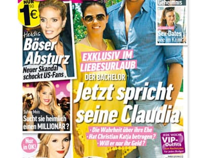 Ab Mittwoch, 30. Juli, im neuen OK!-Magazin: Christian Tews & Claudia im exklusiven Liebes-Interview