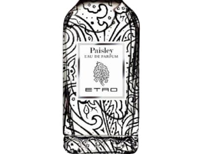 Grüne Veilchenblättern, Kumquat oder Limone vereinen sich mit würzigem Noten wie rosa Pfeffer oder Kardamom. Bergamotte, Kardamom, rosa Pfeffer und Patschuli âPaisley" von Etro, EdP, 50 ml ca. 96 Euro