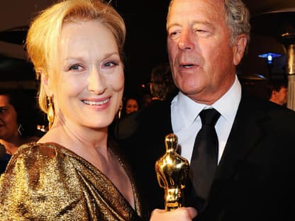 Es geht auch anders: Kurz vor ihrer ersten Nominierung heiratete Meryl den Bildhauer Don Gummer. Drei Oscars, 14 weitere Nominierungen und 35 Jahre später sind sie immer noch glücklich. âEr ist ein gefestigter Mann, der offenbar kein Pro´­-blem mit dem Ruhm seiner Frau hat und sie immer unterstützt", schwärmt auch Frauke Ludowig